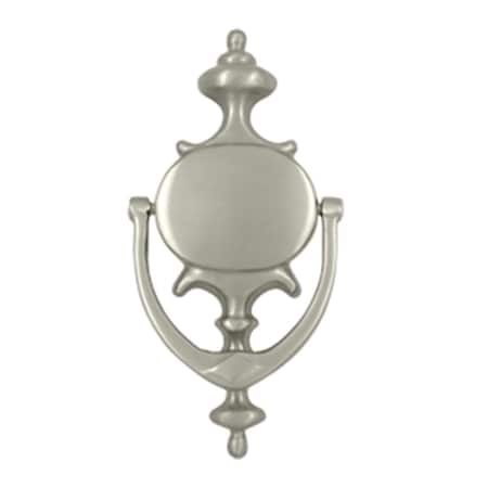 Patioplus Imperial Door Knocker, Satin Nickel - Solid PA2667079